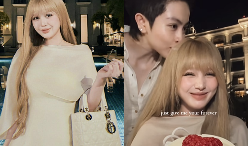 Xoài Non cười tít mắt khi “đập hộp” quà hiệu từ Gil Lê: Netizen soi ra thái độ như cố tình cà khịa chồng cũ