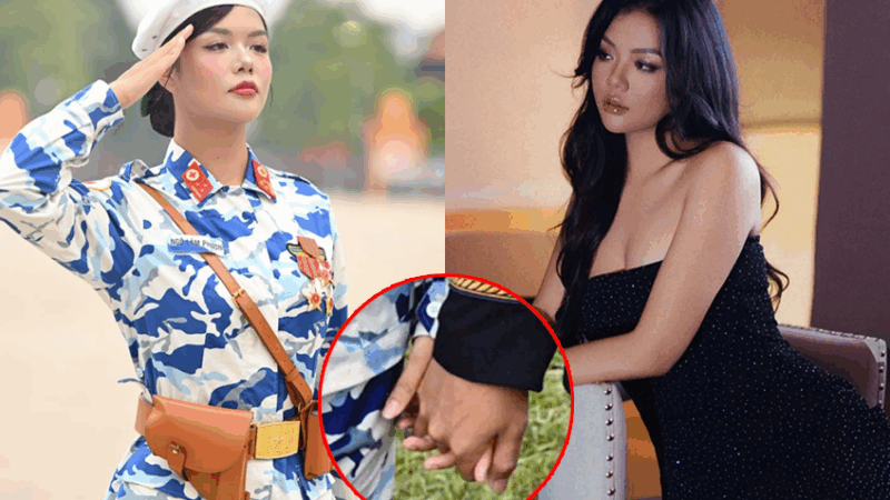 Nữ trung úy diễu binh cao 1m73, nhan sắc “không kém hoa hậu” khiến MXH dậy sóng: Tiếc nuối khi biết đã có chủ