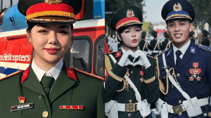 Danh tính người yêu Trung úy Ngô Lâm Phương lộ diện: Trai tài gái sắc, chuẩn couple ‘sinh ra là dành cho nhau’ khiến MXH bùng n:ổ