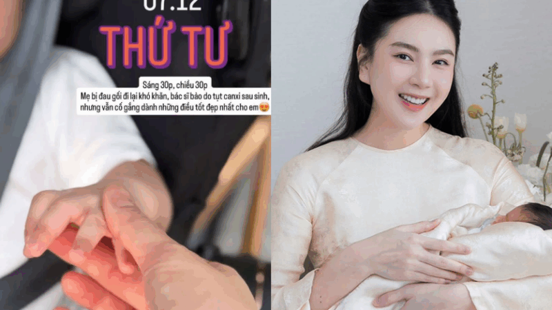 Xót xa hình ảnh MC Mai Ngọc sau sinh: Sự cố sức khoẻ khiến ai cũng thương
