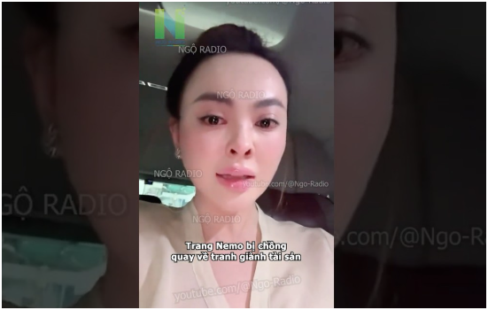 Trang Nemo khóc cạn nước mắt khi l:y h:ôn chồng: “Bị chồng giành quyền nuôi con, phân chia tài sản, đến chiếc nhẫn cũng không tha”