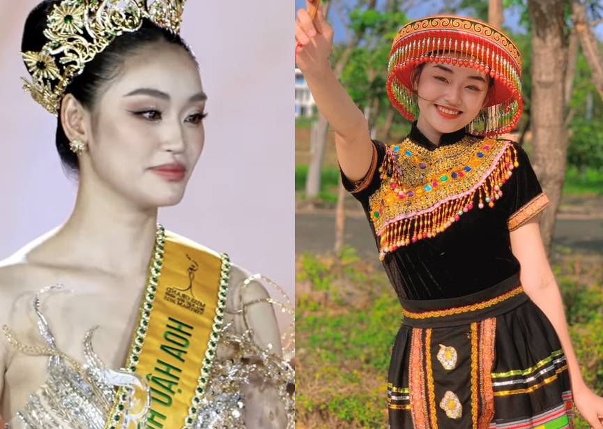 Gia cảnh không ngờ của Tân Miss Grand Vietnam 2025 Nguyễn Thị Yến Nhi: Ba phụ hồ, mẹ bán vé số nuôi ước mơ hoa hậu của con