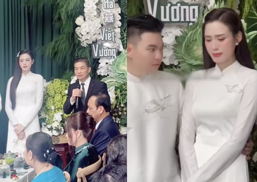 Bố chồng quyền lực của Đỗ Thị Hà nói 1 câu ngắn gọn khiến nàng hậu rơi nước mắt: “Nghe thôi cũng đủ hiểu vị thế nhà trai  cỡ nào”