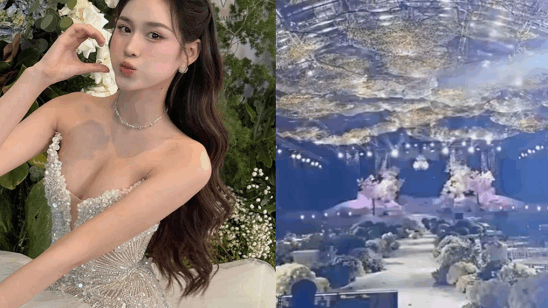 Lễ cưới như cổ tích của Hoa hậu Đỗ Thị Hà: Không gian lung linh, cô dâu – chú rể đẹp như hoàng tử công chúa