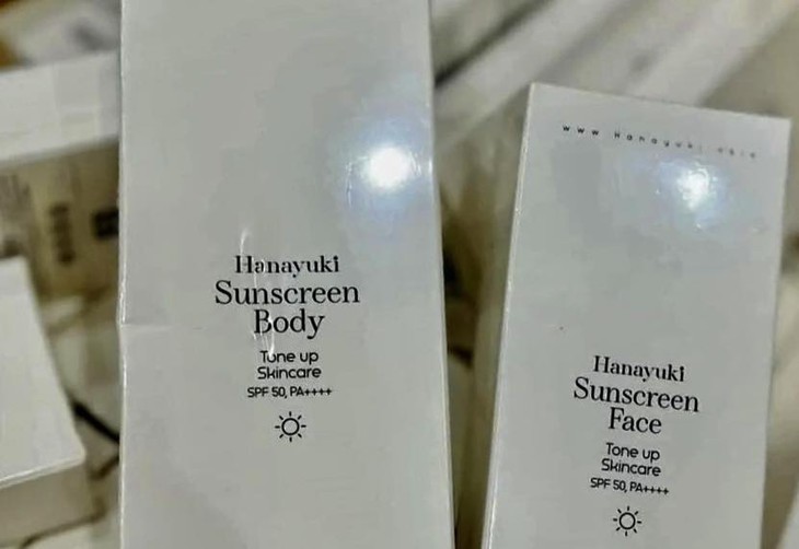 Chính thức từ Công an Đồng Nai: Thu hồi 3 lô kem chống nắng Hanayuki giả do công ty chồng Đoàn Di Băng phân phối