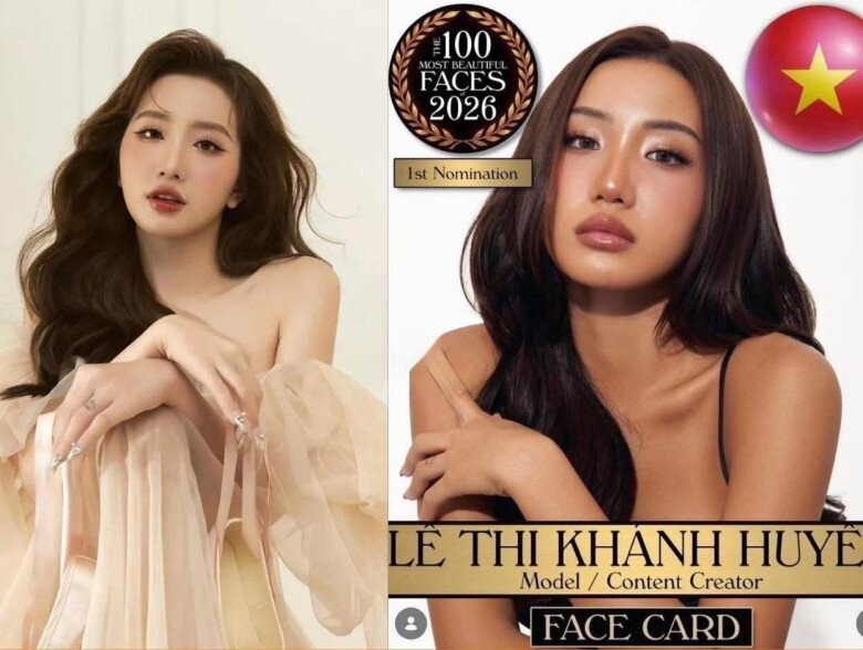 Vừa thông báo ly hôn, Khánh Huyền 2K4 bất ngờ đón tin vui lớn: Lọt top đề cử 100 gương mặt đẹp nhất thế giới, nhan sắc được ví như gái Tây