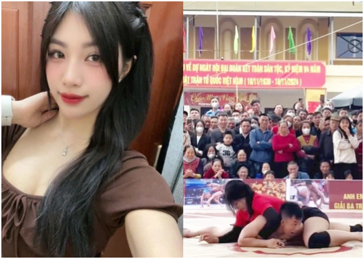 Hót gơ Anh Thơ đấu vật nổi tiếng bà:ng ho:àng khi nghe tin đô vật t:uv:ong trong hội làng: “Em nghe mà s:ố/c thật luôn”