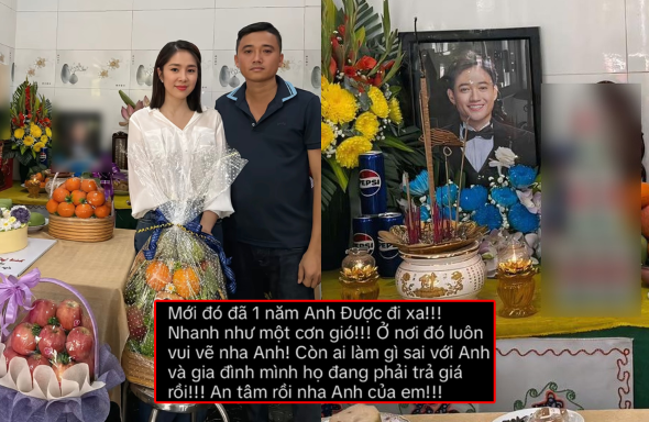 Giỗ đầu Quý Bình: Lê Phương lặng lẽ đến thắp hương, vợ cố nghệ sĩ không xuất hiện; em trai có động thái gây xôn xao