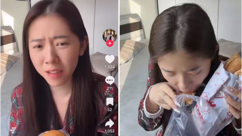 Nữ tóp tóp cơ lên tiếng giải thích lý do ch:ê bánh mì: Càng nói càng thấy sai sai