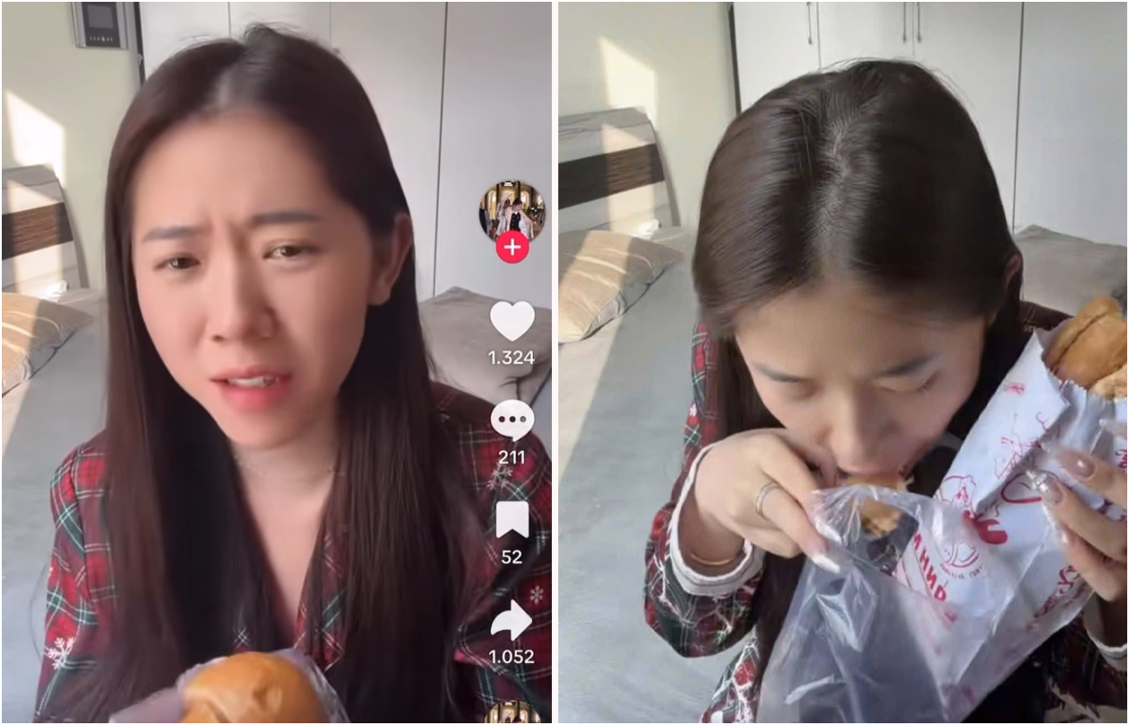 Nữ tóp tóp cơ lên tiếng giải thích lý do ch:ê bánh mì: Càng nói càng thấy sai sai