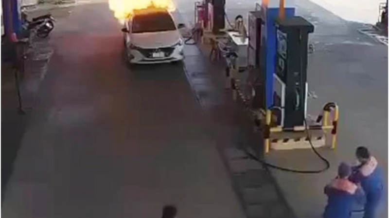 Rõ lời khai của tài xế vụ ch:á::y ô tô ở cây xăng tại Đà Nẵng: “Không chấp nhận được”