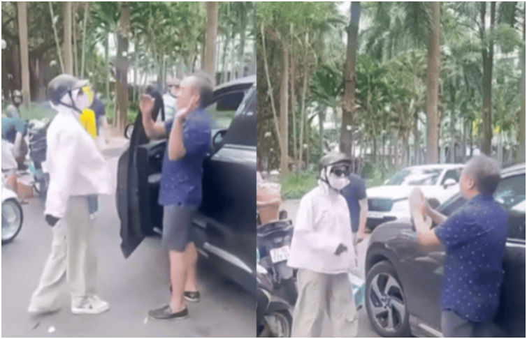 Bứ:c x:úc một phụ nữ lao vào chưởi bới tài xế ô tô đáng tuổi cha mình: Xưng hô m:ày t:ao, còn nói 1 câu rất nặng nề