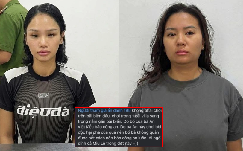 Rộ tin người báo công an “hốt” nhóm Miu Lê chính là phụ huynh của một bạn đồng phê: “Dạy con không được nên nhờ pháp luật dạy”